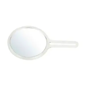 Ogledalo kozmetičko Sibel 3 x povećanje dvostrano 15 cm - Bijelo