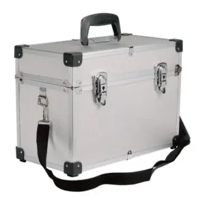 Kofer za pribor Sibel Compact 27x38x20 cm - Alu Srebrni (X)