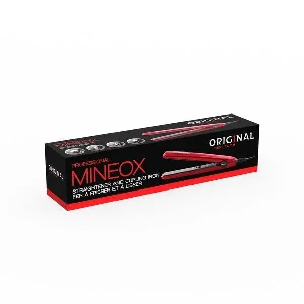 Pegla za kosu Sibel Original MinEox - Crvena - Slika 3