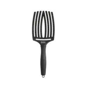 Četka za raščešljavanje Olivia Garden FingerBrush Boar&Nylon - Full Black Large