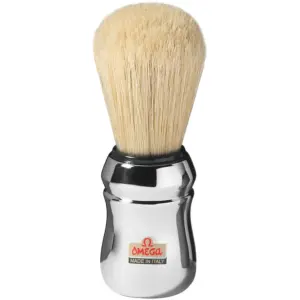 Četka za brijanje Omega S Brush vegan - Silver Velika (X)