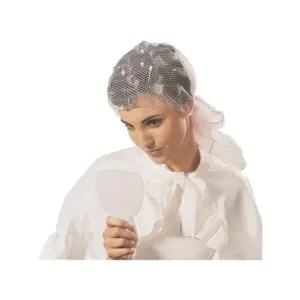 Mrežica za kosu trokutasta Sibel Resille - Roza