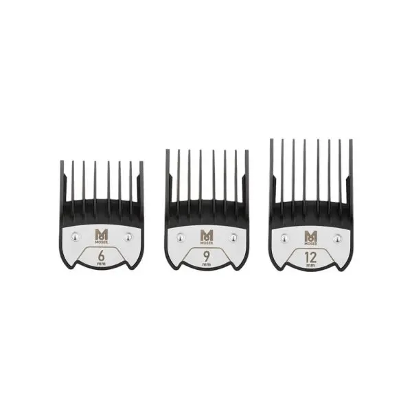 Češljić za mašinicu magnetni Moser 6, 9, 12 mm - Set 3 kom (Outlet) - Slika 2