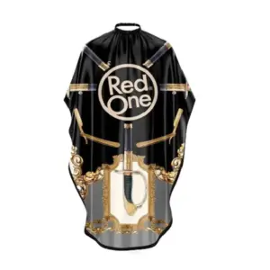 Ogrtač za šišanje RedOne Barber Swords Cape - Zakačka (X)