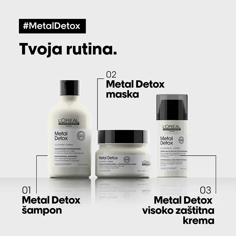Maska za kosu Loreal SE Metal Detox - 250 ml (R) - Slika 11