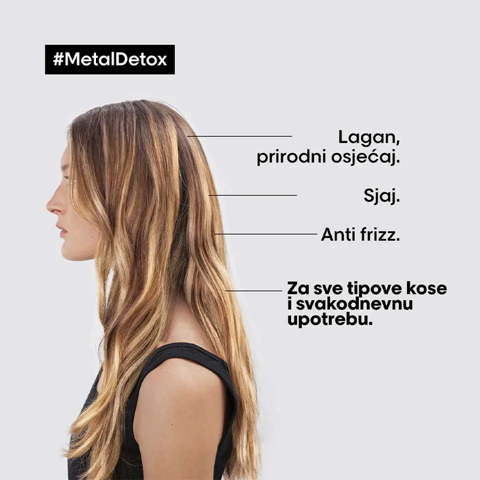 Maska za kosu Loreal SE Metal Detox - 250 ml (R) - Slika 9