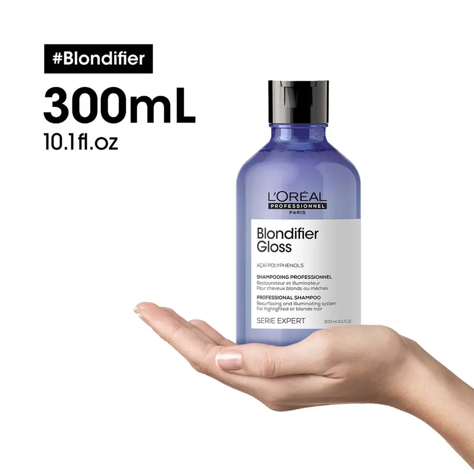 Šampon za kosu Loreal SE Blondifier Gloss - 300 ml (R) - Slika 4