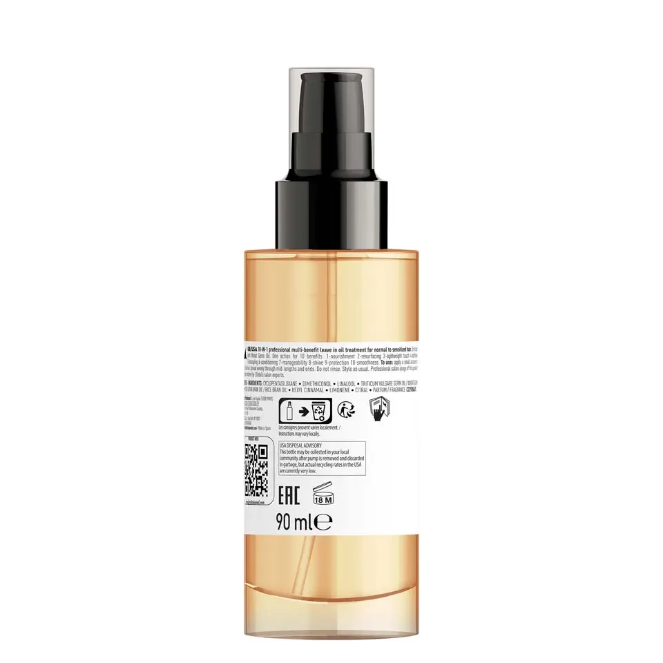 Ulje za jako oštećenu kosu Loreal SE Absolut Repair 10 u 1 - 90 ml (R) - Slika 2