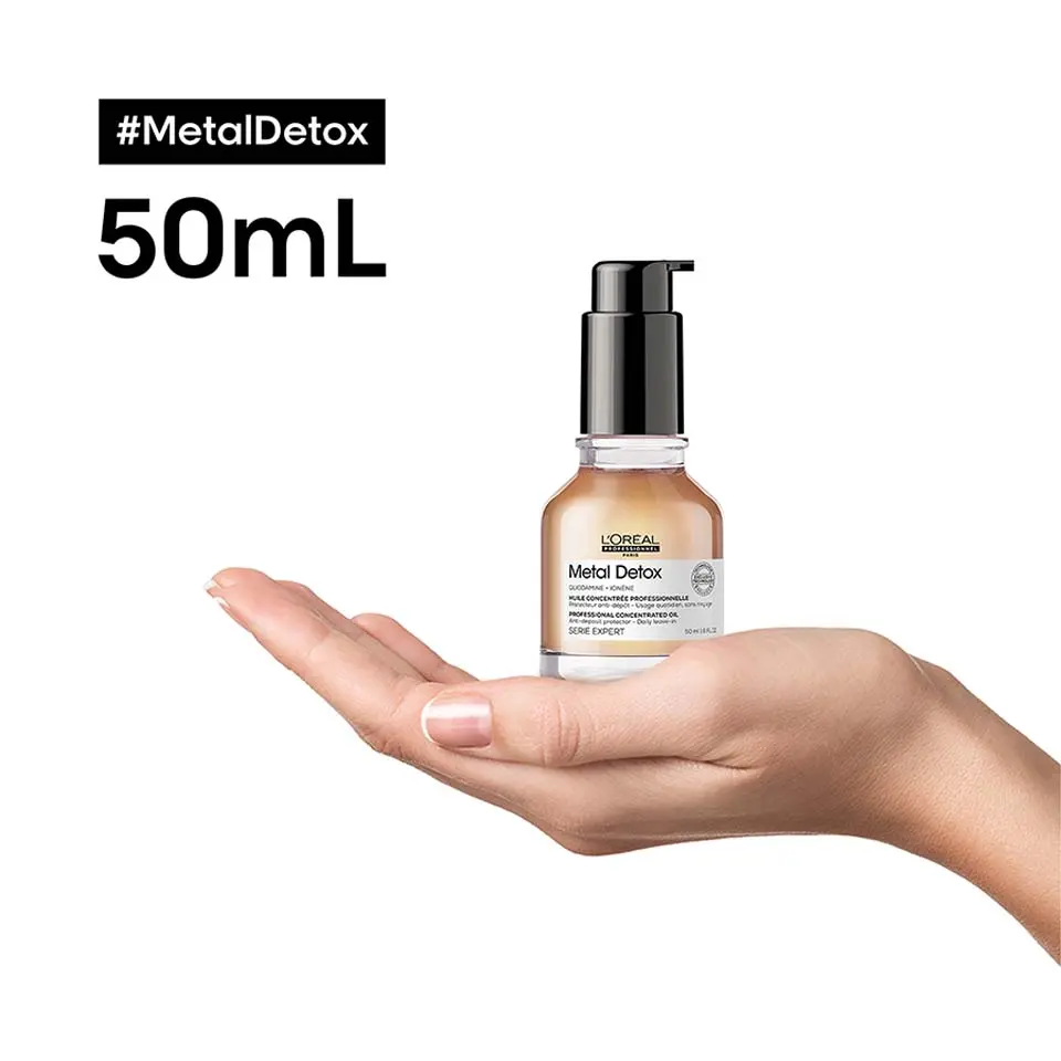 Ulje za kosu Loreal SE Metal Detox - 50 ml (R) - Slika 8