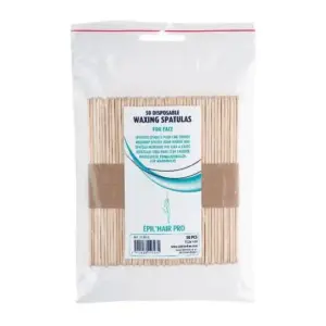 Lopatica za vosak Špatula Drvena Sibel Epil Hair precizna 11 x 1 cm - 50 kom
