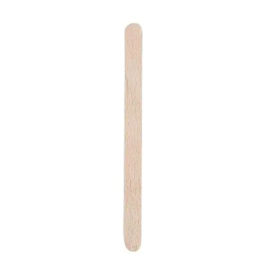 Lopatica za vosak Špatula Drvena Sibel Epil Hair precizna 11 x 1 cm - 50 kom - Slika 2