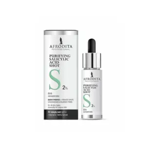 Tretman za masnu kožu s proširenim porama Afrodita Salicylic Acid Shot - 30 ml