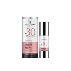 Fluid za zaštitu lica Afrodita s peptidima SPF 30 - 30 ml