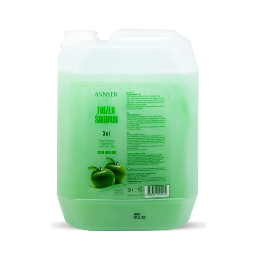 Šampon za sve tipove kose Annyer Jabuka - 5000 ml