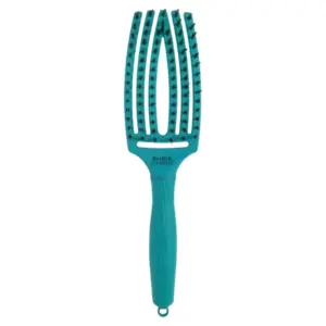 Četka za raščešljavanje Olivia Garden Fingerbrush - Nylon Mix - Blue Lagoon