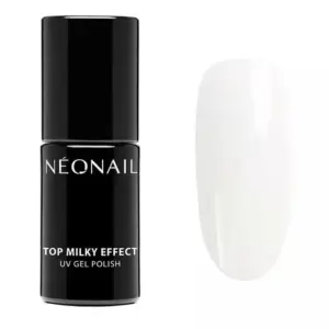 Završni sjaj za UV gel lak NeoNail Hybrid 7,2 ml - Top Milky Effect Creamy