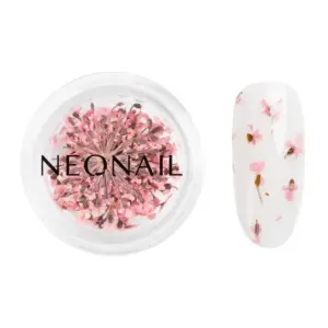 Dekorativno cvijeće za Nail Art NeoNail - 01 Pink