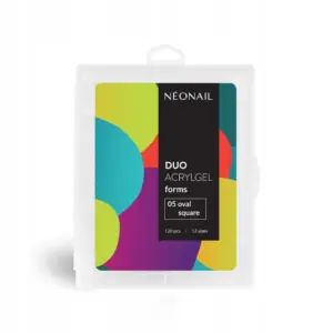 Tipse za nokte NeoNail Duo Akril 120 kom - 05 Oval Square (Outlet)