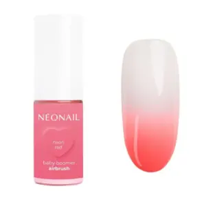 Prah za nokte Baby Boomer NeoNail Airbrush 5 g - Neon Red