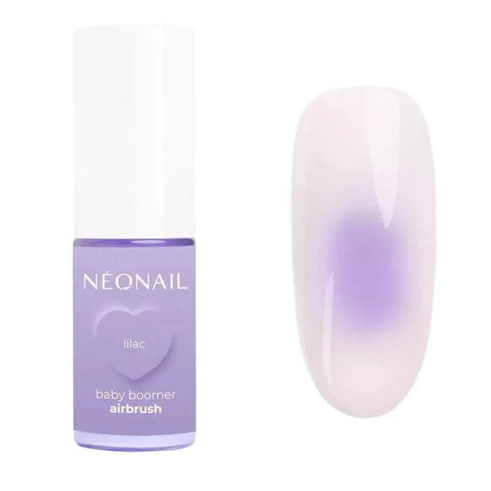 Prah za nokte Baby Boomer NeoNail Airbrush 5 g - Lilac - Slika 2