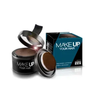 Puder za prekrivanje izrastka kose Make Up Cover Hair 4 g - Tamno smeđa  (Outlet)