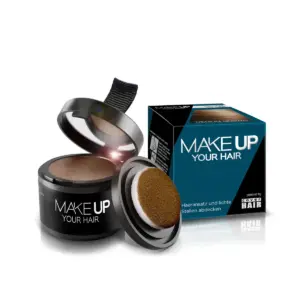 Puder za prekrivanje izrastka kose Make Up Cover Hair 4 g - Srednje smeđa (Outlet)
