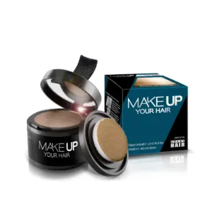 Puder za prekrivanje izrastka kose Make Up Cover Hair 4 g - Tamno plava  (Outlet)