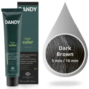 Boja za kosu Muška Dandy 60 ml - 3 Dark Brown