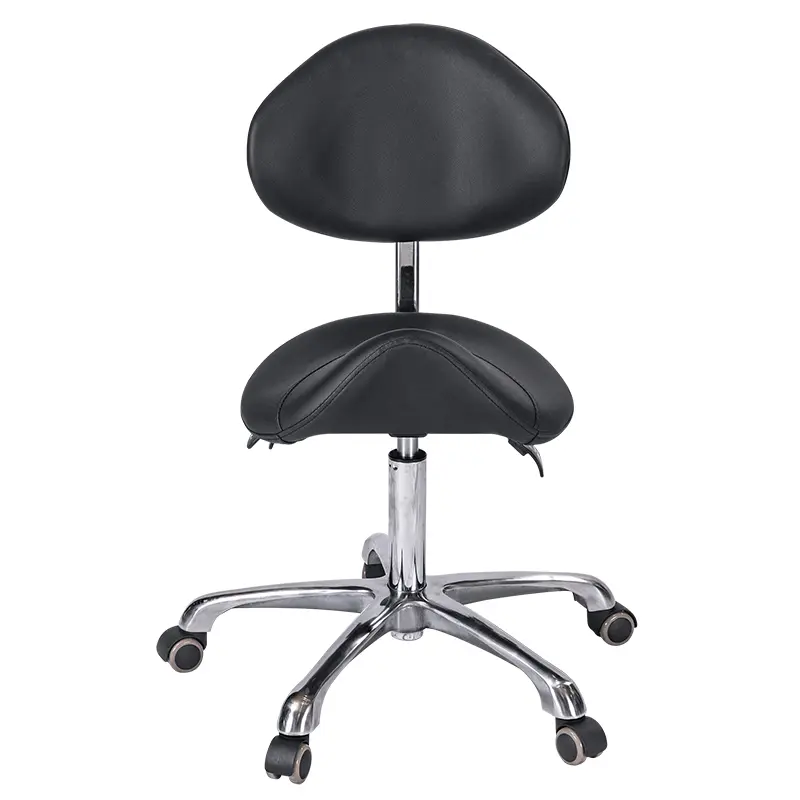 Stolica pomoćna s naslonom Marvento Saddle - Crna - Slika 2