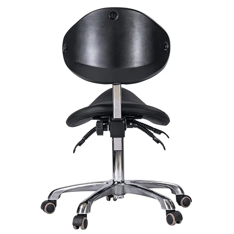 Stolica pomoćna s naslonom Marvento Saddle - Crna - Slika 4