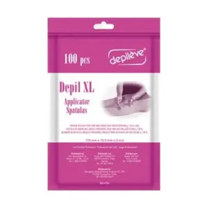 Lopatica za vosak Špatula Drvena Depileve XL 17 x 1,85 cm - 100 kom