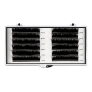 Ekstenzije za trepavice CLD Silk Lashes D - 0.10 mm / 14 mm (X)