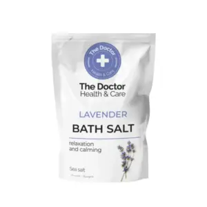 Sol za kupanje i pedikuru The Doctor 500 g - Lavanda