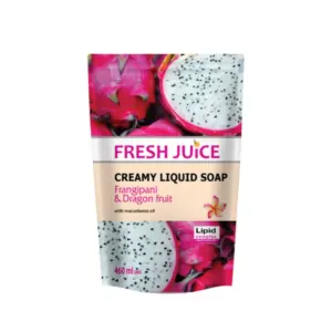 Sapun za ruke tekući Fresh Juice Creamy 460 ml - Frangipani & Dragon Fruit