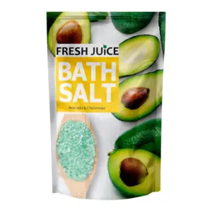 Sol za kupanje i pedikuru Fresh Juice 500 g - Avocado & Cherimoya