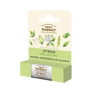 Balzam za usne Green Pharmacy Lip Balm - Aloe and Lime