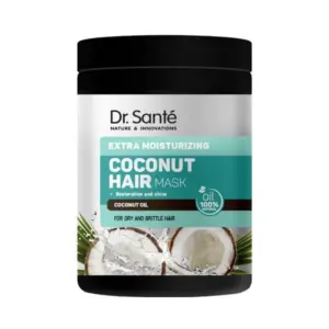 Maska za suhu i lomljivu kosu Dr. Sante 1000 ml - Coconut Hair