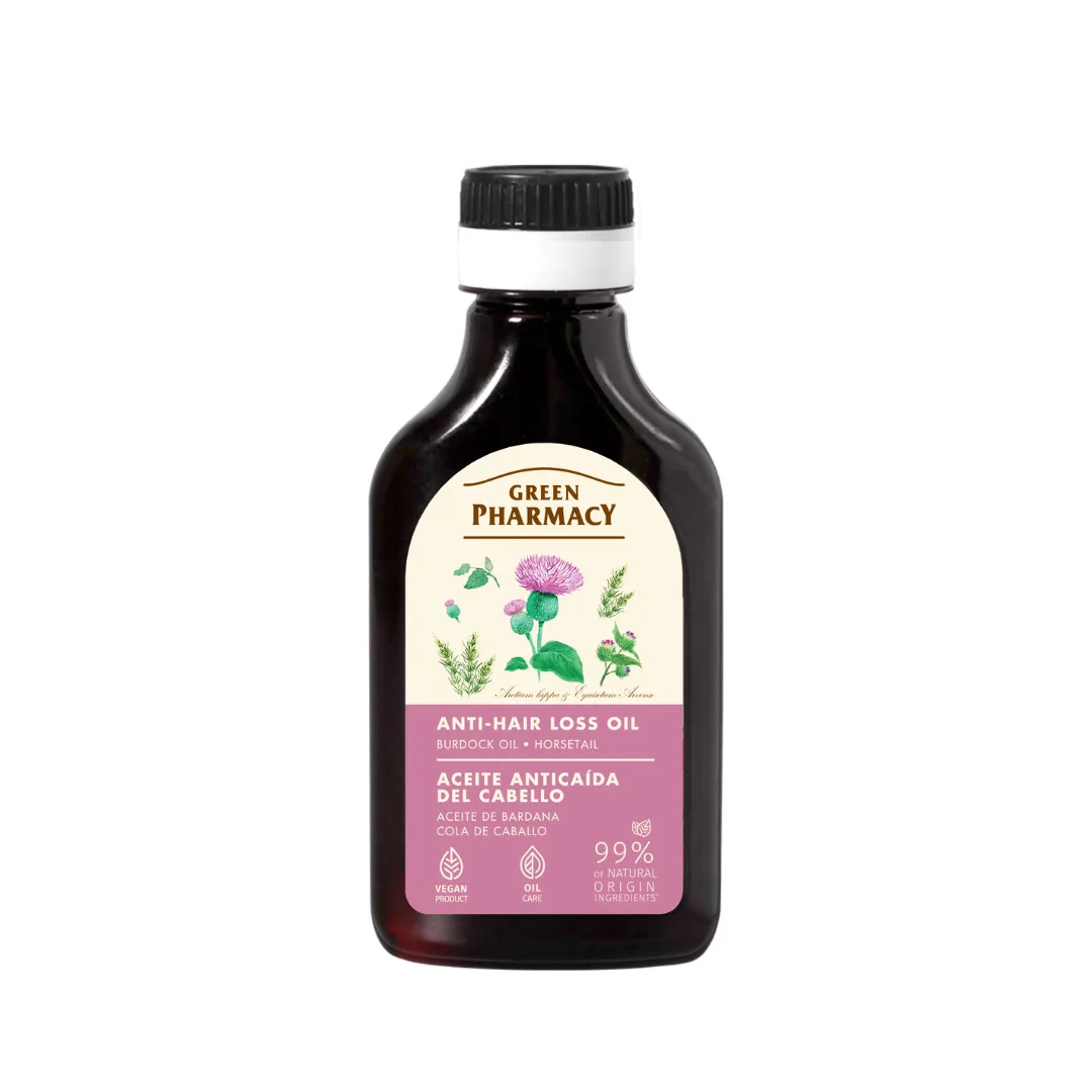 Ulje protiv opadanja kose Green Pharmacy 100 ml - Burdock Oil and Horsetail