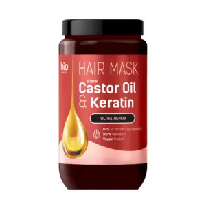 Maska za dubinsku obnovu kose Bio Naturell 946 ml - Ricinusovo Ulje i Keratin