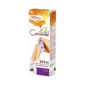 Krema za depilaciju Lady Caramel 100 ml - 100% uklanjanje