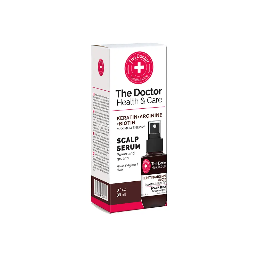 Serum za jačanje vlasišta The Doctor 89 ml - Keratin + Arginine + Biotin - Slika 2