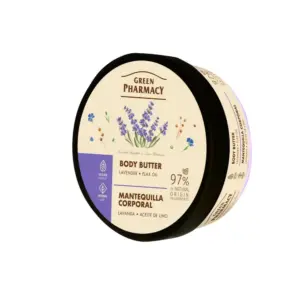 Maslac za tijelo Green Pharmacy 200 ml - Lavender and Flax Oil