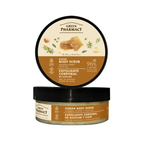 Piling za tijelo Green Pharmacy Sugar Body Scrub 200 ml - Manuka Honey and Olive Oil - Slika 2