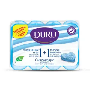 Sapun za ruke Duru 4 kom x 80 g - Sea Minerals & Beauty Cream (V) (Outlet)