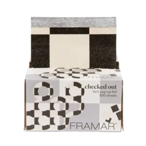Folija za pramenove Aluminijska Reljefna Framar 13 x 28 cm 500 kom - Checked Out (Outlet)