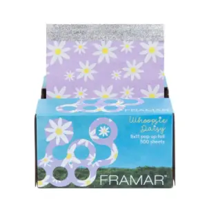 Folija za pramenove Aluminijska Reljefna Framar 13 x 28 cm 500 kom - Whoopsie Daisy (X)