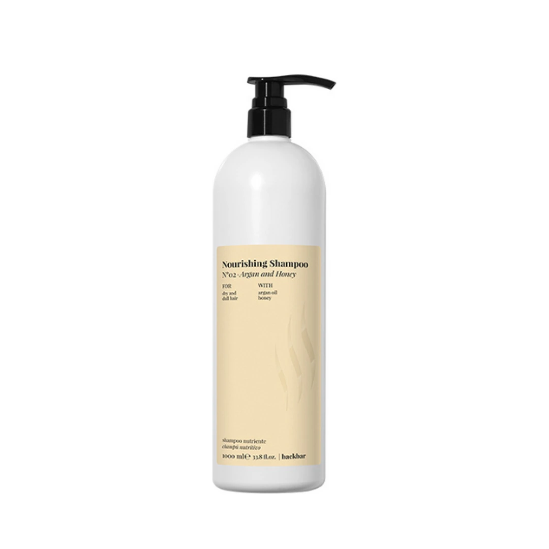 Šampon za suhu kosu FarmaVita Backbar Argan i med 1000 ml - Nourishing
