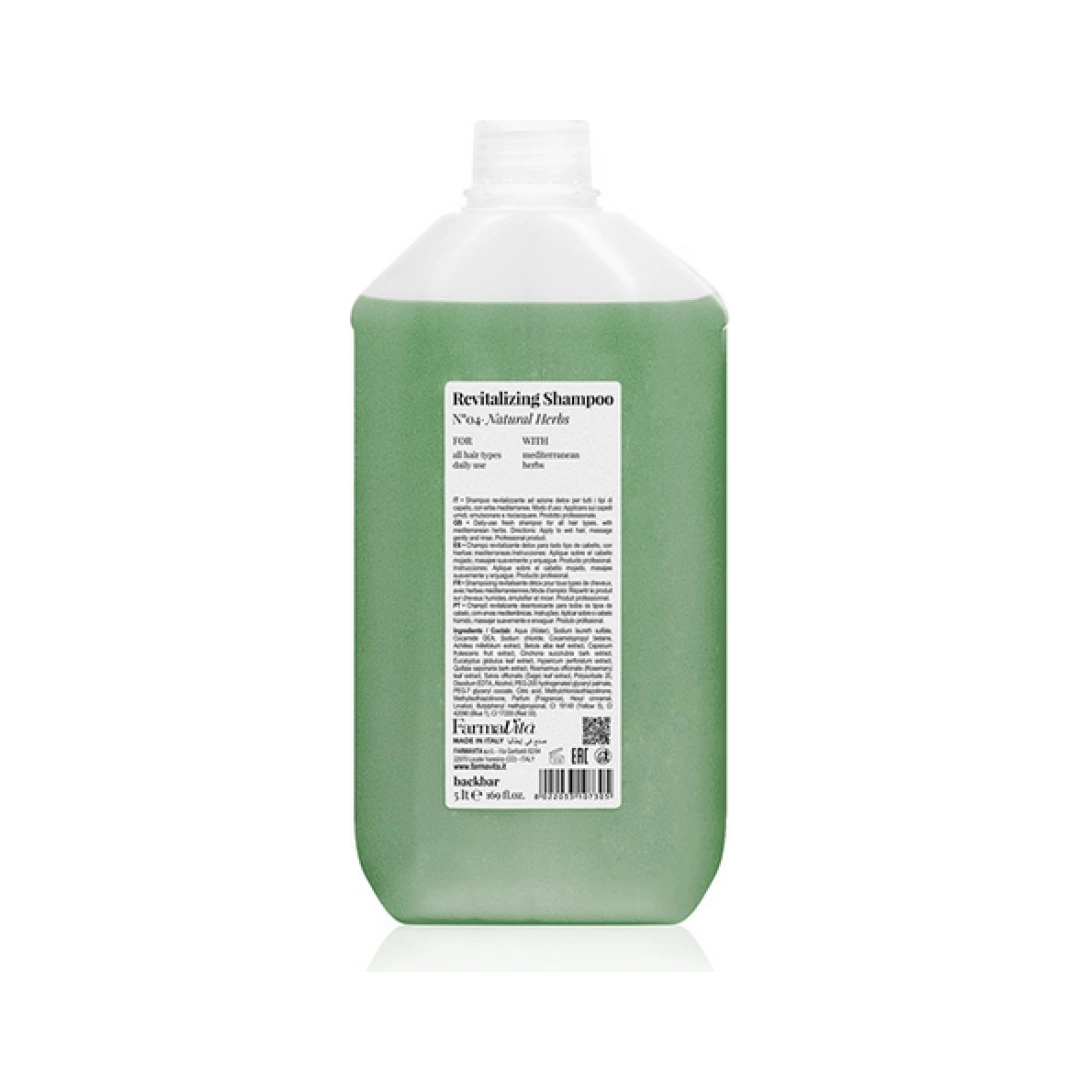 Šampon za revitalizaciju kose FarmaVita Backbar Mediteransko bilje 5000 ml - Revitalizing