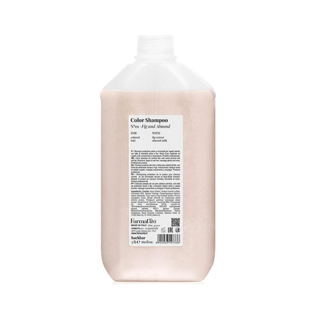 Šampon za obojenu kosu FarmaVita Backbar Smokva i badem 5000 ml - Color