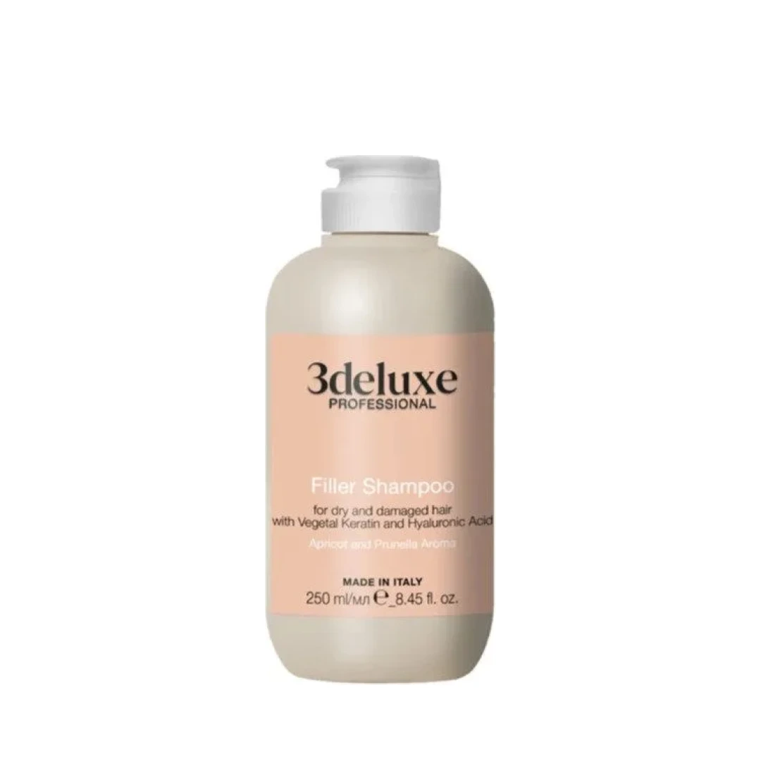 Šampon za suhu i oštećenu kosu 3Deluxe 250 ml - Filler (X)